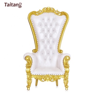 Hot Selling <strong>Antique</strong> Wedding Queen king Throne <strong>Chair</strong> <strong>for</strong> <strong>Sale</strong> - Product Image 3
