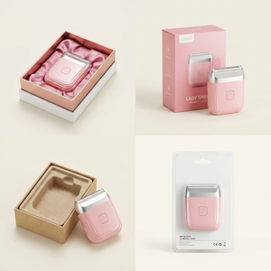 Mini épilateur électrique 90g ultra léger à double tête rechargeable pour le corps entier, rasoir pour femmes, utilisation en voyage, voiture, hôtel, maison - Product Image 5