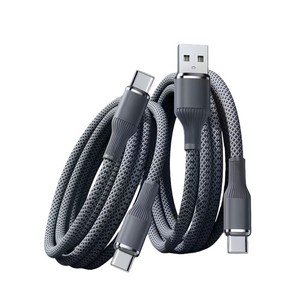 Cable de datos tipo C, carga rápida de 100W para teléfonos Huawei, Apple, Xiaomi, Oppo, cargador de coche - Product Image 2