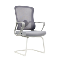 Chaise de bureau ergonomique et confortable en tissu pour la maison, idéale pour les étudiants, les salles de conférence, les dortoirs, les sessions de jeu prolongées et le travail sur ordinateur