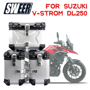 Soporte para Caja Lateral y Caja Superior de Aluminio para Motocicleta DL250, Accesorios para Suzuki V-Strom <span class=keywords><strong>250</strong></span> - Product Image 2
