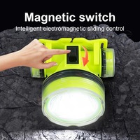 Le plus récent phare de plongée professionnel IP65 étanche lampe de poche sous-marine rechargeable avec faisceau réglable super lumineux