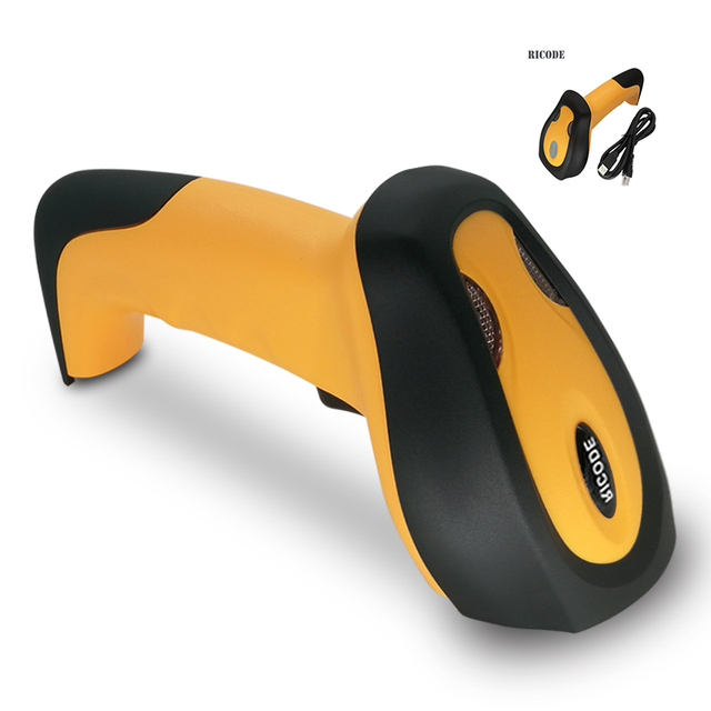 Rugged and Durable Handheld 1D/2D Barcode Scanner, Suitable for Warehouse Inventory Logistics.