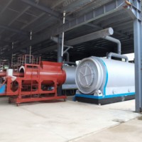 Machine à huile de pneus haute efficacité, pyrolyse rapide par lots à rendement élevé en huile, solution pour les problèmes de faible rendement en huile et de rentabilité élevée