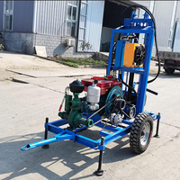 Mini-foreuse de puits à vendre, petite machine de forage portable pour puits domestiques et de jardin