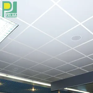 Panneau de plafond acoustique en aluminium 600x600