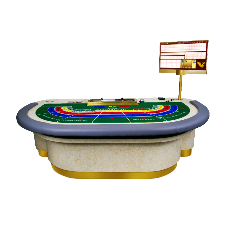 Превосходный роскошный покерный стол YH, твердый мраморный стол для казино с лотком для золотых чипсов