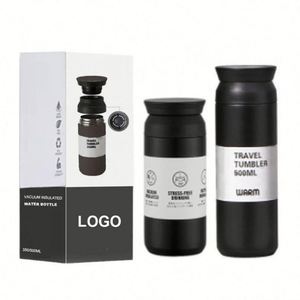 Bouteilles isothermes sous vide en acier inoxydable à double paroi 350ML 500ML - Product Image 1
