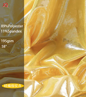 Tissu imperméable en spandex/polyester à effet métallique, imprimé à pois décoratifs pour scène, motif points d'empreintes digitales