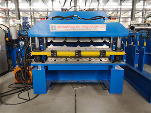 Hai lớp sóng mái ngói tráng men hình thành động cơ máy bơm động cơ độ chính xác cao 380V cuộn hình thành dòng cho lợp - Product Image 2