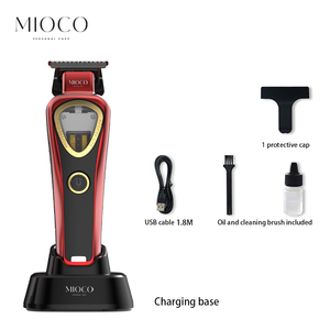 2025 Vector động cơ tông đơ DLC lưỡi 9500rpm 5h phí 3h Thời gian chạy LED chỉ số kim loại cơ thể mioco rs9653 - Product Image 4