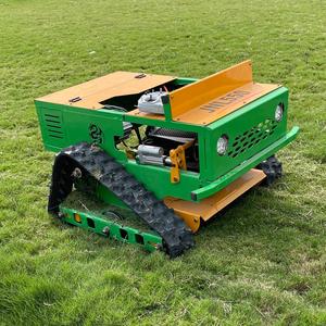 12V Tracked Remote Control Rotary <b>Mower</b>, 12in 139cc, for Slope & Uneven Terrain, <b>Small</b> Farm Use - Product Image 6