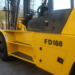 Kompakt Forklift dizel 16 Ton hidrolik ağır Forklift kamyon endüstriyel depo fabrika fiyat için havai koruma modeli - Product Image 6
