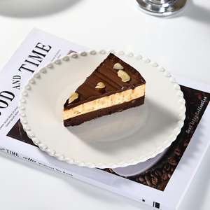 Gâteau au chocolat et aux biscuits, brownie glacé au miel, 8 pouces, 850g, gâteau carré faible en gras pour la vente en gros aux boulangeries - Product Image 6