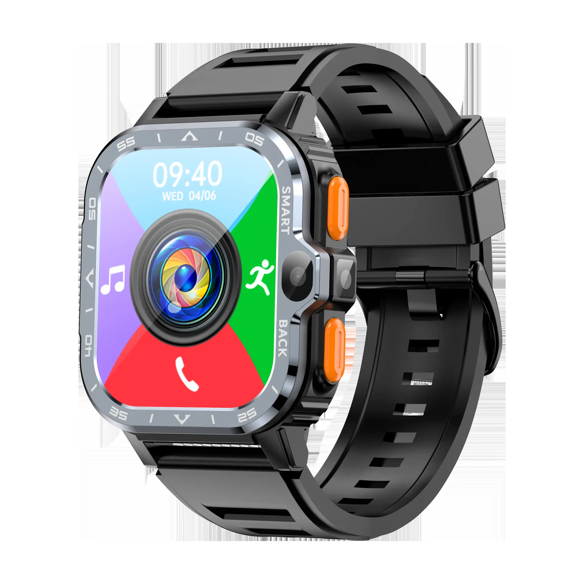 GPS positioning video call Download Entertainment APP WIFI Full Netcom smart call Watch PGD watch