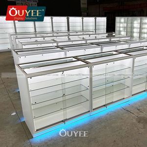 Nhà cung cấp tốt nhất khói cửa hàng cung cấp pha chế tủ trưng bày với ngăn kéo Thuốc Lá Pha chế hiển thị - Product Image 4