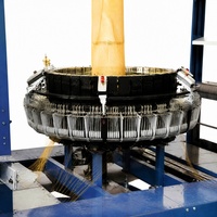 Machine à tisser automatique de sacs circulaires à 4 navettes pour sacs à oignons, à économie d'énergie