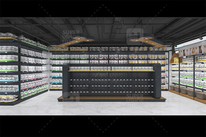 Maßgeschneiderte Ladeneinrichtung für Heimtierbedarf, Design für Tierausstellungen, Kommerzielle Tierpräsentationen, Gondelregal für Supermärkte - Product Image 3