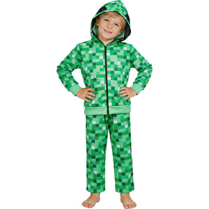 Conjunto de Ropa Deportiva con Capucha para Niños de Minecraft, Pantalones de Manga Larga, Ropa de Otoño, Pijama para Niños, Disfraz de Cosplay - Product Image 1