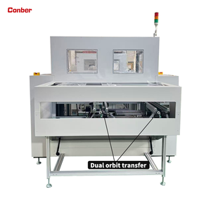 Système de décharge motorisé NG/OK contrôlé par PLC et écran tactile Conber avec convoyeur de refus pour ligne d'assemblage SMT de circuits imprimés - Product Image 3