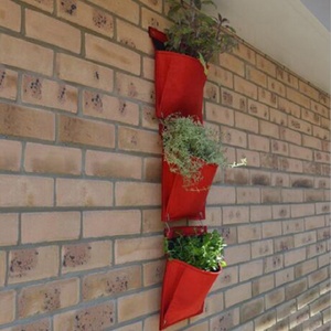 Bolsa de Cultivo Vertical de Fieltro Lavable de 300g, para Paredes Verdes, con Gancho, en Oferta - Product Image 3