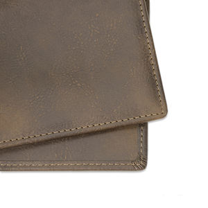 卸売 ミニマリスト レーザー彫刻 PUレザー カードホルダー 財布 カスタム スリム ブランク レーザー加工可能 レザーレット 財布 メンズ用 - Product Image 6