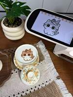 Imprimante à café portable EVEBOT, imprimante à jet d'encre manuelle, machine d'impression de logo personnalisé pour l'art latte, pour café