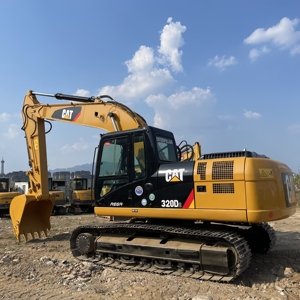 Excavadora de cadenas Caterpillar de 20 toneladas, usada, modelos Cat 320, 320c, 320d, 320d2l, 325, excavadora de movimiento de tierras, en stock. - Product Image 5