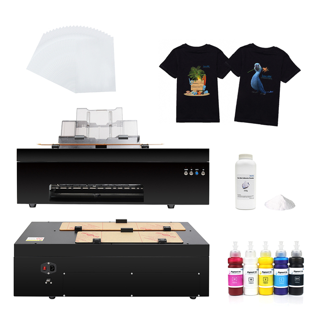 Big Production DTF Printer With Powder Shaker Automatic All in One Machine