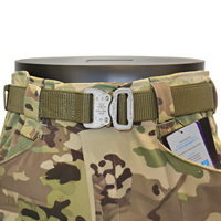Ceinture de sécurité de qualité supérieure, ceinture tactique en nylon robuste de 1,5 pouces avec boucle Cobra en métal à dégagement rapide