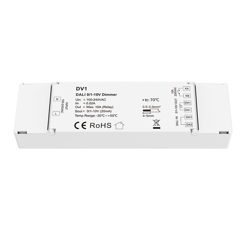 Gradateur DALI DV-1 blanc 0/1-10v