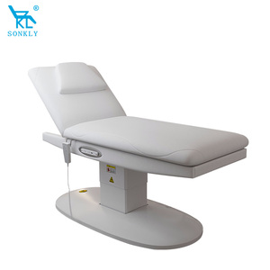 Lit de beauté électrique SONKLY pour salon, chaise de traitement facial avec hauteur réglable pour <span class=keywords><strong>spa</strong></span>, clinique, équipement <span class=keywords><strong>esthétique</strong></span> - Product Image 1