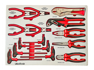 7 ngăn kéo kim loại công cụ Xe đẩy bàn làm việc cán hộp Xe đẩy ngăn kéo khóa công cụ giỏ hàng kim loại công cụ Tủ thiết lập - Product Image 5