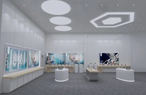 Comptoir d'exposition de téléphones modernes, <span class=keywords><strong>vitrine</strong></span> en verre pour magasin de téléphonie mobile, design d'intérieur de magasin numérique - Product Image 6