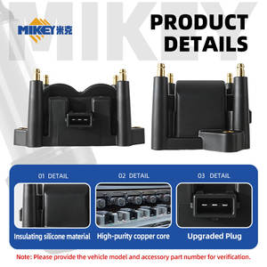 Bobine d'allumage MIKEY 01R43059X01 pour <span class=keywords><strong>Lifan</strong></span> T11 T21 Fengshun Letu Xingshun – Pièces automobiles en gros en stock pour DQG1426 - Product Image 2