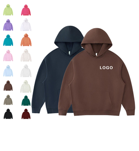 Felpa con cappuccio personalizzata da <span class=keywords><strong>uomo</strong></span> blu Navy con logo tinta unita peso normale stagione invernale personalizzata produttore di <span class=keywords><strong>felpe</strong></span> con cappuccio - Product Image 1