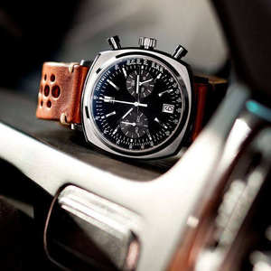 Reloj de Pulsera Cronógrafo de Acero Inoxidable de Lujo y Alta Calidad, Esfera con Logotipo Personalizado, Correa de Acero Inoxidable para Hombre, Estilo Deportivo y de Lujo - Product Image 1