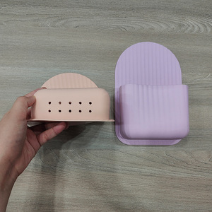 Silicone Waterproof Durable Shower Caddy and Toiletry <strong>Holder</strong> Stand with Toothbrush <strong>Holder</strong> and <strong>Bath</strong> <strong>Toys</strong> Organizer Bathroom Shelf - Product Image 5