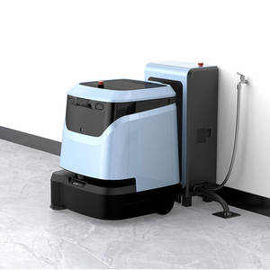 Venta caliente <span class=keywords><strong>de</strong></span> acero inoxidable Control remoto eléctrico fregado barrido <span class=keywords><strong>de</strong></span> lavandería 2025 AI Robot aspirador comercial inteligente - Product Image 3