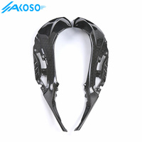 AKOSO 100% Pre-Preg 3K Carbon Fiber Réservoir de carburant de moto Panneau latéral pour BMW S1000RR M1000RR 2019-2024