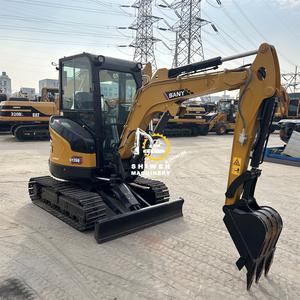 Sy26u รถขุด yanmar เครื่องยนต์3TNV80F 2022สำหรับทำฟาร์มและก่อสร้าง Sy18u Sy55u Sy35u จากประเทศจีนดั้งเดิม - Product Image 4