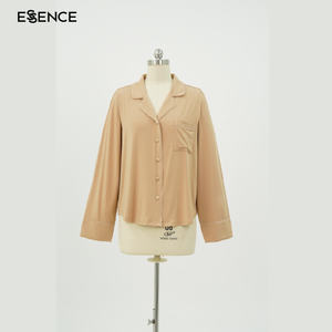 Ropa de dormir ligera y suave ECO, conjunto de pijamas de bambú para mujer, ropa de dormir de algodón para mujer - Product Image 2