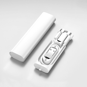 Kit de Cable de Datos Portátil 6 en 1, USB Tipo-C, Micro USB, USB-A, Carga Rápida con Caja de Almacenamiento para Viajes - Product Image 4