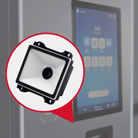 Module de lecteur de codes-barres intégré LONVILL avec écran anti-reflet, décodage de code, port USB pour armoire intelligente et kiosque