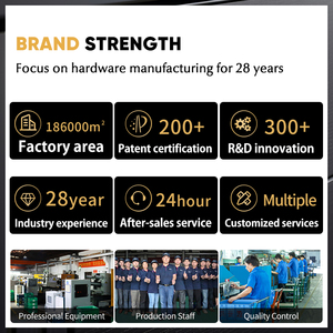 Hjy Matte Đen sắt xử lý Châu Âu hiện đại sang trọng Tủ Ngăn Kéo Nhà Bếp Tủ kéo cho trường học khách sạn kho làm kẽm - Product Image 2