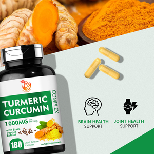 OEM Curcumin Extract Capsules Improve Immunity Joint Support <b>Black</b> Pepper <b>Turmeric</b> Curcumin Capsules - Product Image 6