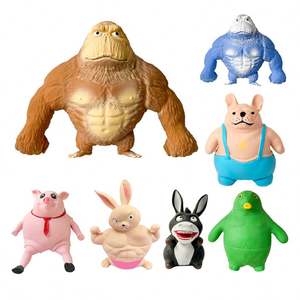 Juguete Antiestrés de Mono Blandito Relleno de Arena, Divertido y Relajante para Niños, Venta Caliente - Product Image 1