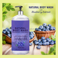 NOUVEAU Gommage parfumé hydratant et blanchissant de marque privée Gel douche à la boue volcanique au lait de chèvre Savons de bain pour hommes et femmes