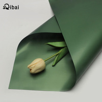 Qibai hot Neue Blume einfarbig Luxus Blumen Geschenk papier Florist Paket wasserdichtes Geschenk papier für Party Valentinstag