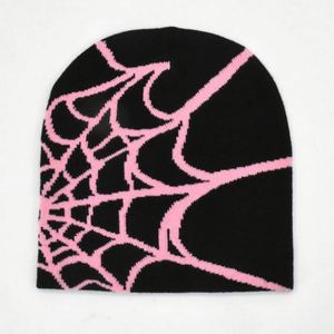 Chapeaux Jacquard Tricotés Populaires Européens et Américains pour Hommes et Femmes, Chapeaux d'Extérieur Motif Toile d'Araignée pour l'Équitation - Product Image 4